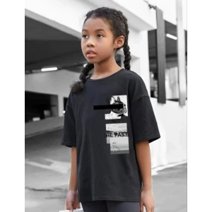 ieg™        Baskılı T-Shirt - Siyah -