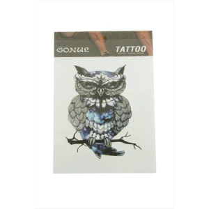 ieg™ Baykuş Tattoo Dövme Sticker