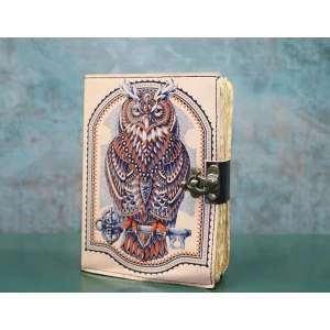 ieg™ Baykuşlu Deri Defter Model 3