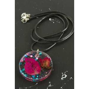 ieg™ Begonvil Çiçeği Epoksi Kolye