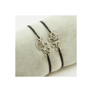 ieg™ Best Friends Arkadaş Deri Set Kolye