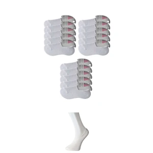 ieg™ Beyaz Kadın Babet Çorap 15 çift