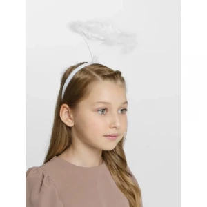 ieg ™ Beyaz Otrişli Tüylü Esnek Yapı Melek Haresi Melek Tacı