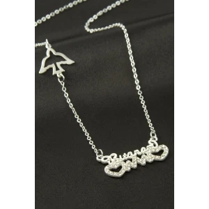 ieg™ Bitanem Yazılı Kalp Ritim Şans Kolye