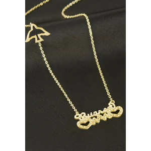 ieg™ Bitanem Yazılı Kalp Şans Kolye