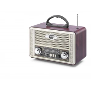 ieg™ Bluetooth Nostaljik Hoparlör Fm 23 X 12.2 X 16.4 Cm NS8098BT