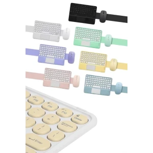 ieg™ Bluetooth Touchpad Klavye 10.9 inch Kablosuz Wifi Q Klavye Slim