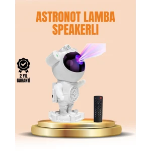 ieg™ Bluetooth ve Dahili Ses Özellikli Astronot Projeksiyon Lambası