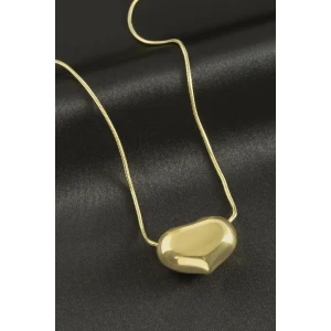 ieg™ Bombeli Kalp Lüks Çelik Kolye