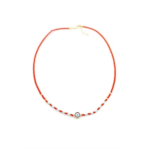 ieg™ Boncuk Göz Kolye - Kırmızı