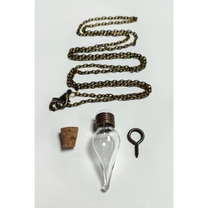 ieg™ Boş Fanus Canlı Kolye