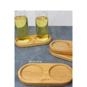 ieg™ Büyük Boy Bambu Yağdanlık Altlığı