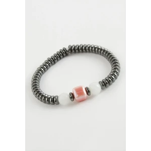 ieg™ Cam & Hematit Doğaltaş Bileklik