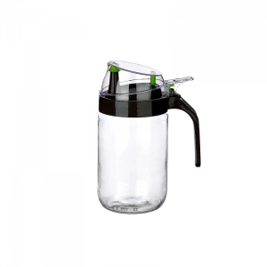 ieg™ Cam Yağdanlık - Kulplu Sirkelik Sosluk 660ml