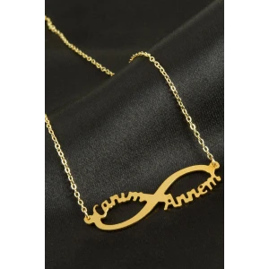 ieg™ Canım Annem Plaka Sonsuz Kolye