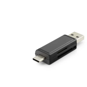 ieg ™ Card Reader Usb + Type-C Mıcro Sd Siyah HDX7026