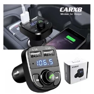 ieg™ CARX8 Digital Ekran Bluetooth Araç Kiti MP3 FM Transmitter
