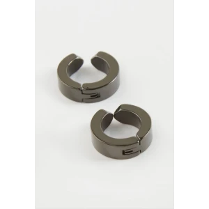 ieg™ Çelik Erkek Küpe Kıstırmalı 2 Adet