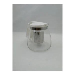 İEG Çelik Süzgeçli Cam Demlik 900 Ml. -8882