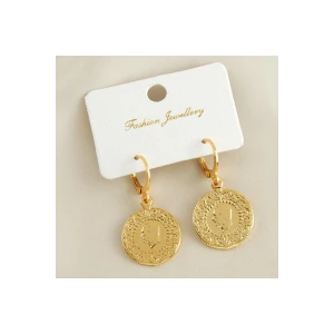 ieg™ Çeyrek Altın Kaplama Küpe