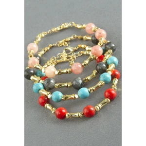 ieg™ Ceyt Taşlı Metal Bileklik