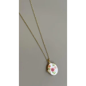 ieg™ Çiçek Kapaklı Kolye - Altın