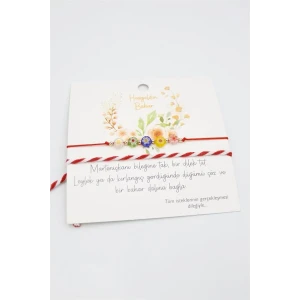 ieg™ Çiçek Marteniçka Bileklik - Kırmızı