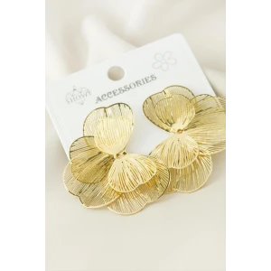 ieg™ Çiçek Metal Küpe