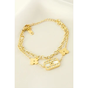 ieg™ Çiçek Sedef Çelik Bileklik