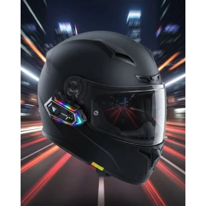 ieg™ Çift Telefon Destekli Motosiklet Kask Bluetooth Kulaklık
