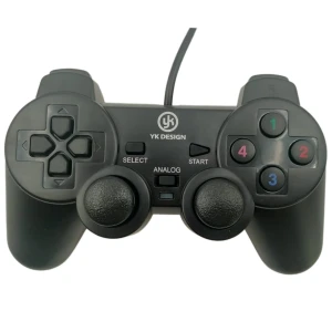 ieg™ Çift Titreşimli Usb Kablolu Oyun Kolu Pc Uyumlu Vibration Gamepad