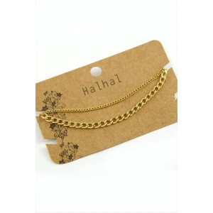 ieg™ Çift Zincirli Lüks Çelik Halhal