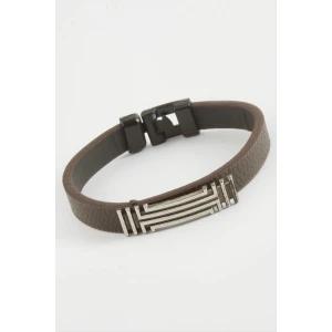 ieg™ Çizgili Kaliteli Suni Deri Bileklik