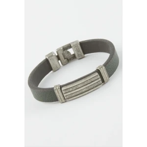 ieg™ Çizgili Suni Deri Bileklik