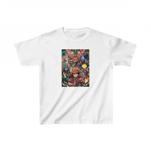 ieg™   Çocuk Baskılı T-Shirt - Beyaz