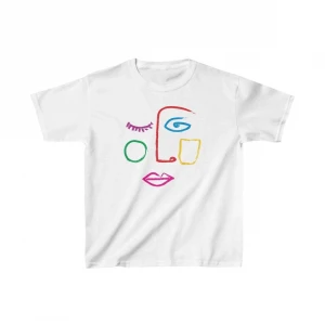 ieg™   Çocuk Baskılı T-Shirt - Beyaz
