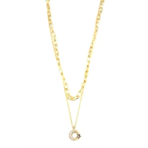 ieg™ Çoklu Ay Yıldız Kolye - Altın