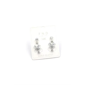 ieg™ Çoklu Kelebek Küpe - Gümüş