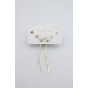 ieg™ Çoklu Set Küpe - Altın