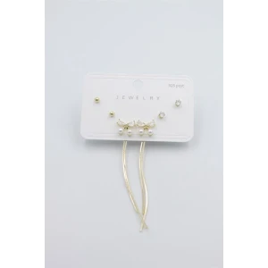 İEG Çoklu Set Küpe - Altın