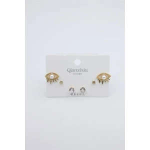 ieg™ Çoklu Set Küpe - Altın