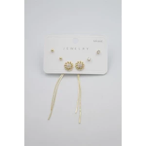 ieg™ Çoklu Set Küpe - Altın