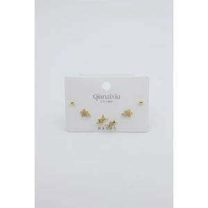 ieg™ Çoklu Set Küpe - Altın