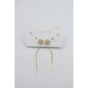 ieg™ Çoklu Set Küpe - Altın