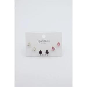 İEG Çoklu Set Küpe - Altın