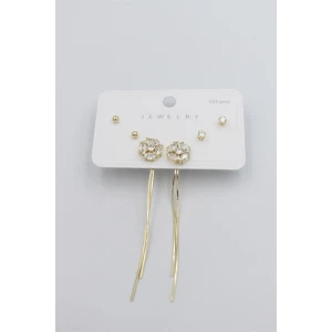 ieg™ Çoklu Set Küpe - Altın