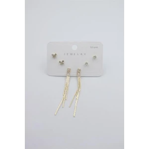 ieg™ Çoklu Set Küpe - Altın