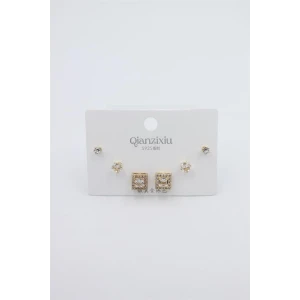 ieg™ Çoklu Set Küpe - Altın