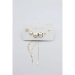 İEG Çoklu Set Küpe - Altın