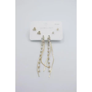 ieg™ Çoklu Set Küpe - Altın